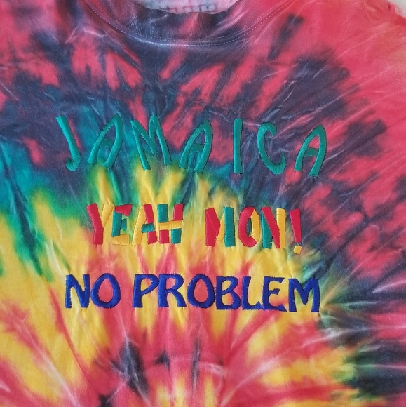 Jamaica Tie-Dyed Tee Shirt - Picture 2 of 3